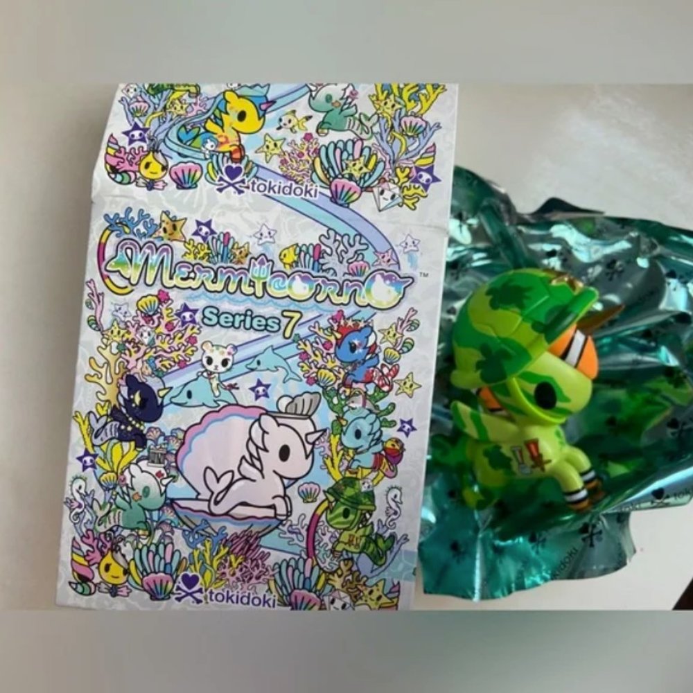 NEW CAMO Mermicorno Series 7 Blind Box (Opened)